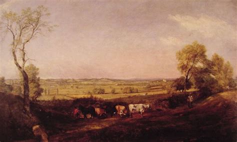 Romanticism John Constable Paintings Hand Painting Art
