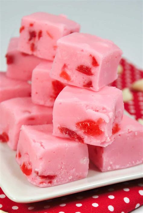 White Chocolate Cherry Fudge Sweet Peas Kitchen