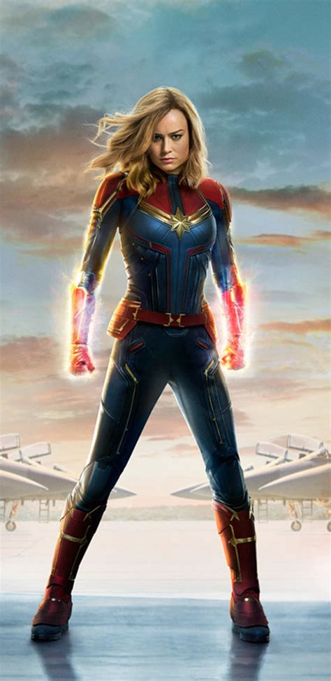 Captain marvel takes 2019 higher, further, faster in new motion poster. 1440x2960 Captain Marvel 2019 Movie Official Poster ...
