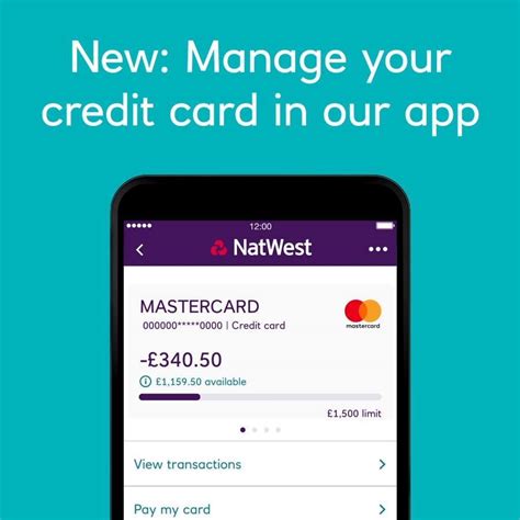 Put simply, a 0% spending card offers a number of months where no interest is charged on new purchases. NatWest - NatWest mobile app - manage your credit card | Facebook