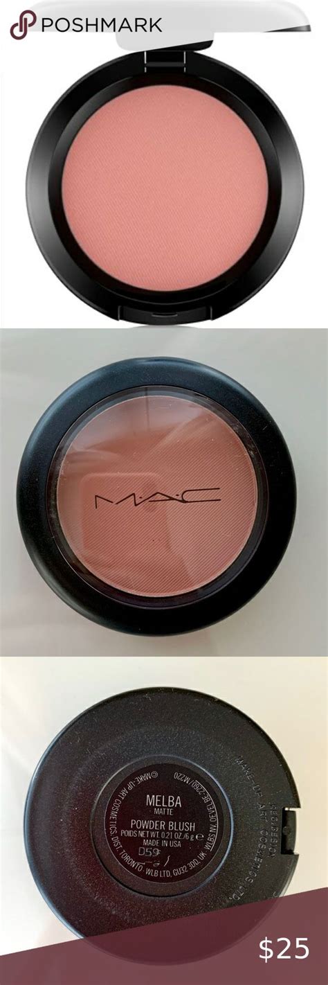 Mac Melba Powder Blush Blush Makeup Blush Highlighter Makeup