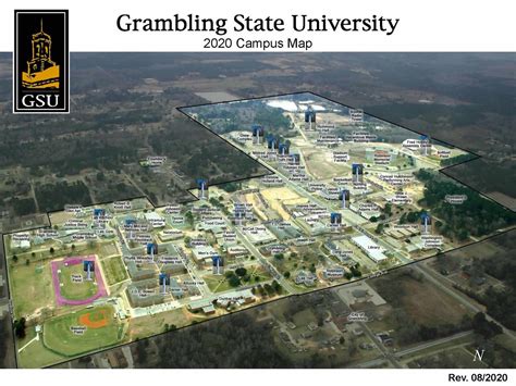 Grambling State University Campus Map