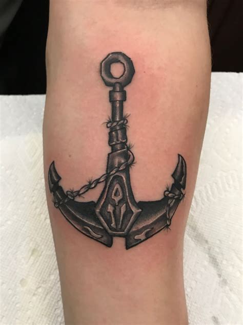 I just don't think they're prepared to do a tattoo that can be finished in six hours. Black Anchor tattoo | Triangle tattoo, Tattoos, Anchor tattoo