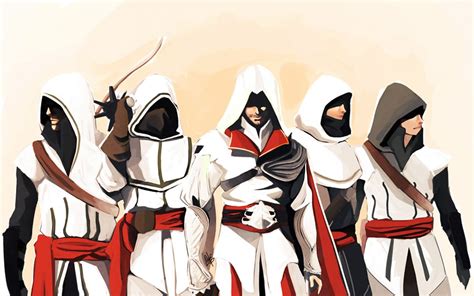 Ezio Auditore Assassin Recruits From Assassin S Creed Brotherhood