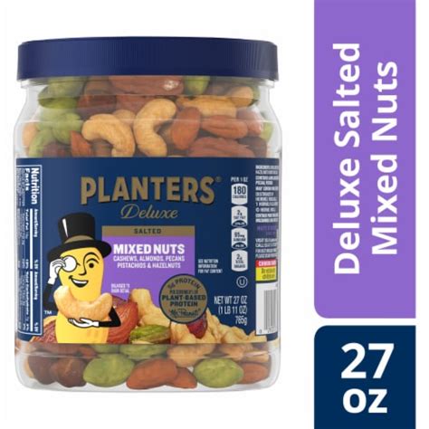 Planters® Sea Salt Deluxe Mixed Nuts 27 Oz Frys Food Stores