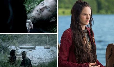 vikings why was the sex scene between ragnar and queen kwenthrith cut actress opens up