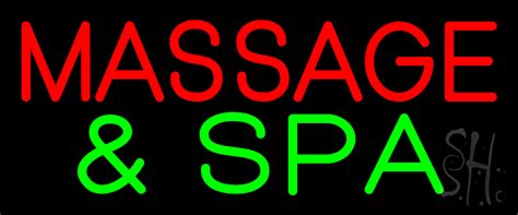 Massage And Spa Led Neon Sign Massage Neon Signs Everything Neon
