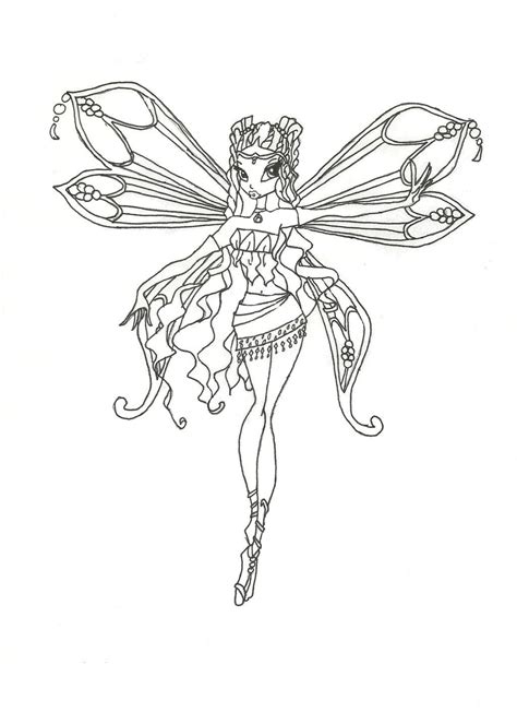 Explore 623989 free printable coloring pages for you can use our amazing online tool to color and edit the following winx club musa coloring pages. Kolorowanka Winx club enchantix layla do druku