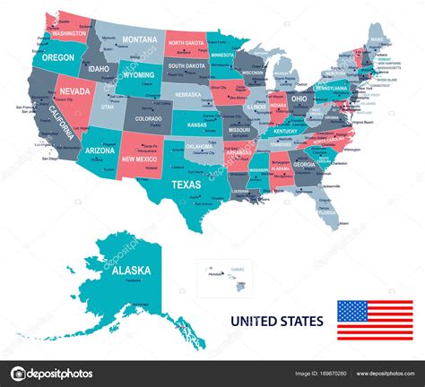 Mapa De Carreteras De Estados Unidos United States Ma