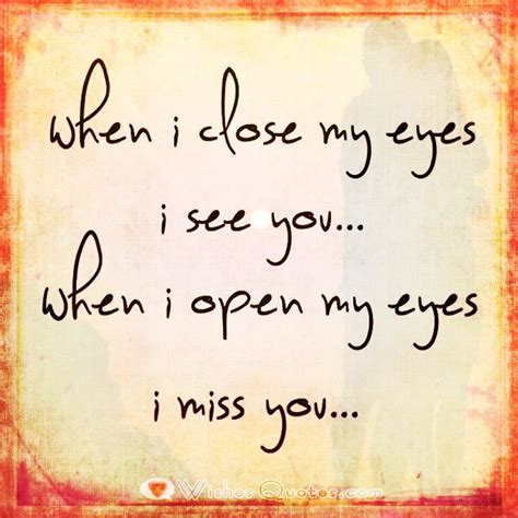I shut my eyes and all the world drops dead; "I Miss You" Quotes By LoveWishesQuotes