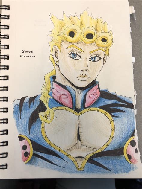 Fanart Giorno Giovanna Rstardustcrusaders