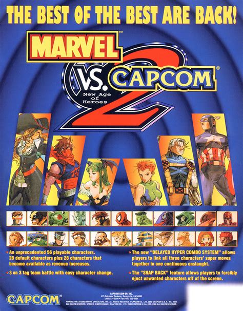 Marvel Vs Capcom 2 — Strategywiki The Video Game Walkthrough And