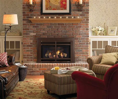 If you love the craftsman style of homes and furnishings, then this brick fireplace makeover idea is for you. Unique Fireplace Idea Gallery | Heat & Glo | Brick ...