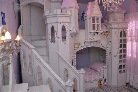 Today, we've got some cool bunk bed ideas for kids (boys & girls). Princess room castle bed | Future idea for kids ...