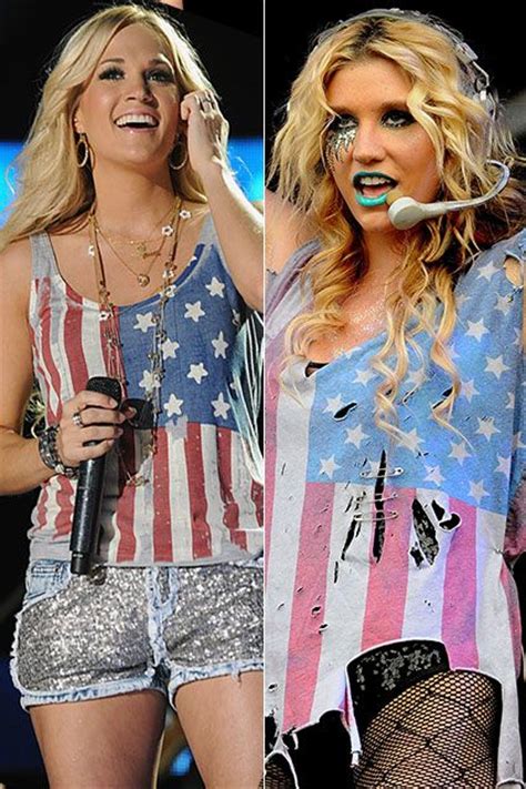 Trend Spotting American Flag Shirts Carrie Underwood Rocks An American