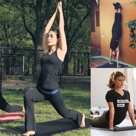 World Yoga Day Pictures Of Kareena Kapoor Jacqueline Fernandez Alia Bhatt Will Inspire You To