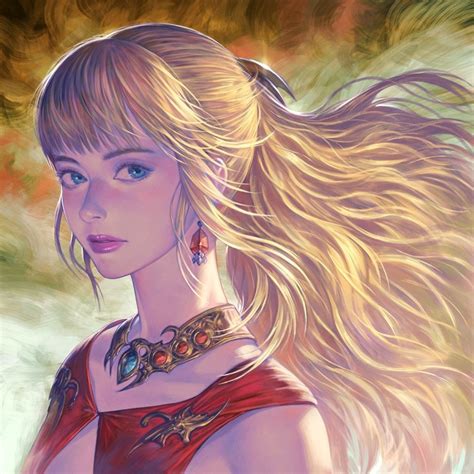 Arina Nary Lyse Hext Final Fantasy Final Fantasy Xiv Commentary Girl Blonde Hair Blue