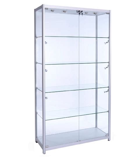Tall Glass Display Cabinet 1000mm Experts In Display Cabinets Cg