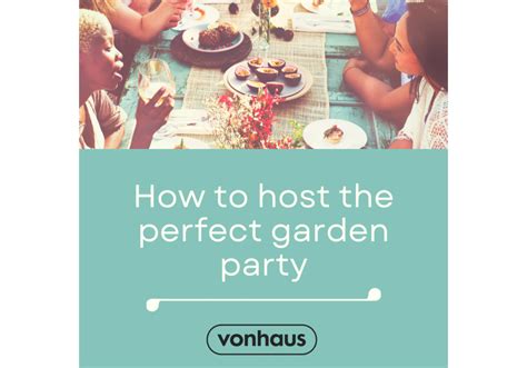 How To Host A Great Garden Party In All Weather Vonhaus