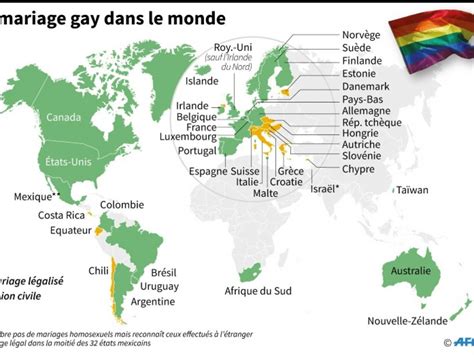 Le Mariage Gay Légalisé Dans Plus De 25 Pays Challenges