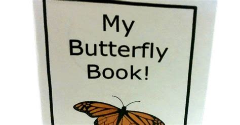 My Butterfly Book Free Preschool Powol Packets