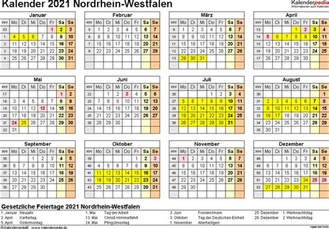 Kalender 2021 nrw zum ausdrucken. jahresplaner 2021 NRW - Google-Suche in 2020 | Kalender ...