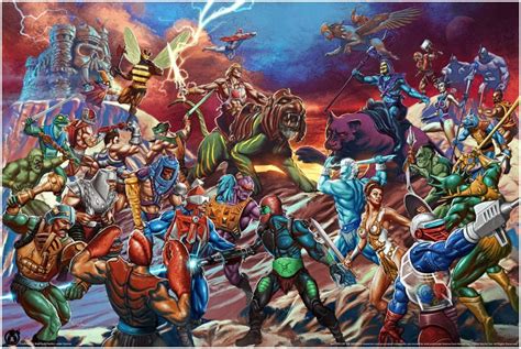 Limited Edition Masters Of The Universe Posters By Mad Duck Posters