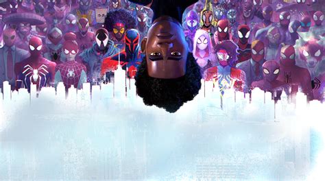 Across The Spider Verse Poster Without Text And Resized For