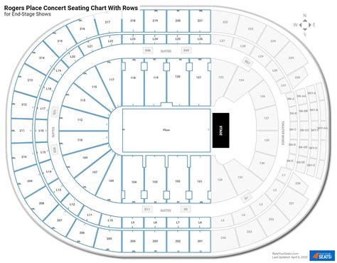 Rogers Place Seating Charts For Concerts