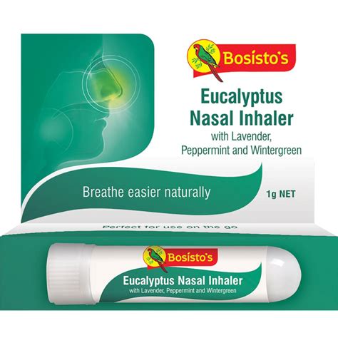 Bosistos Nasal Inhaler Eucalyptus 1g Woolworths