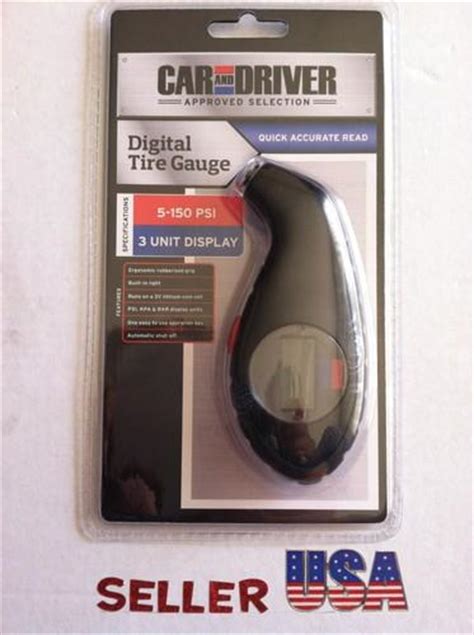 Purchase New Car And Driver Digital Tire Gauge Quick Accurate Read