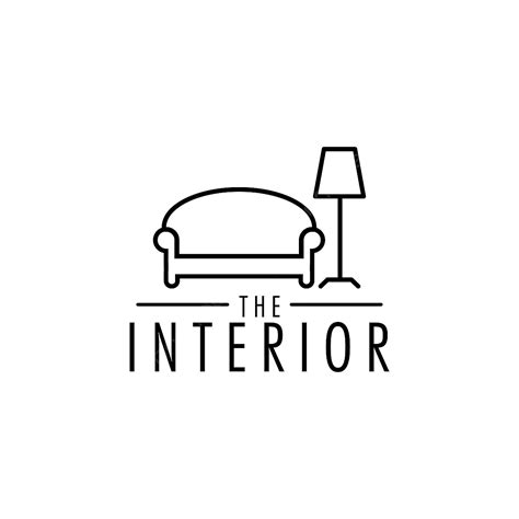 Interior Design Illustration Vector Hd Images Interior Logo Design