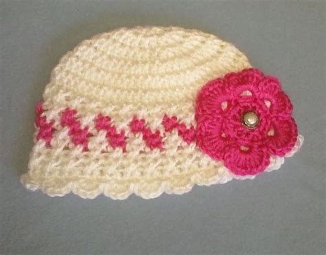 Sunhat White And Pink With Flower By Emberleestyles On Etsy 2500