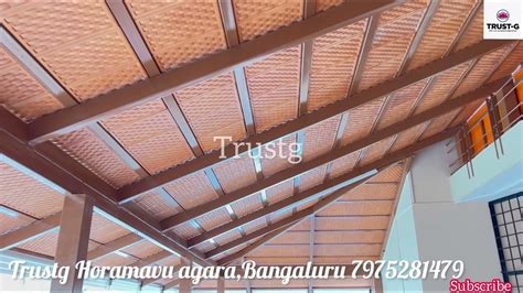 Truss Mangalore Tile Roofing Tiles Kerala Style UPVC Drainage Roofing Tiles Work