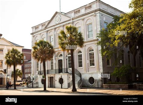 Charleston City Hall Broad Street Charleston Sc Stock Photo Alamy