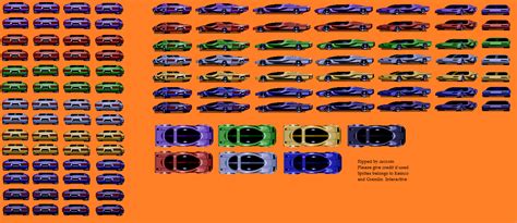 The Spriters Resource Full Sheet View Top Gear 3000 Vehicle