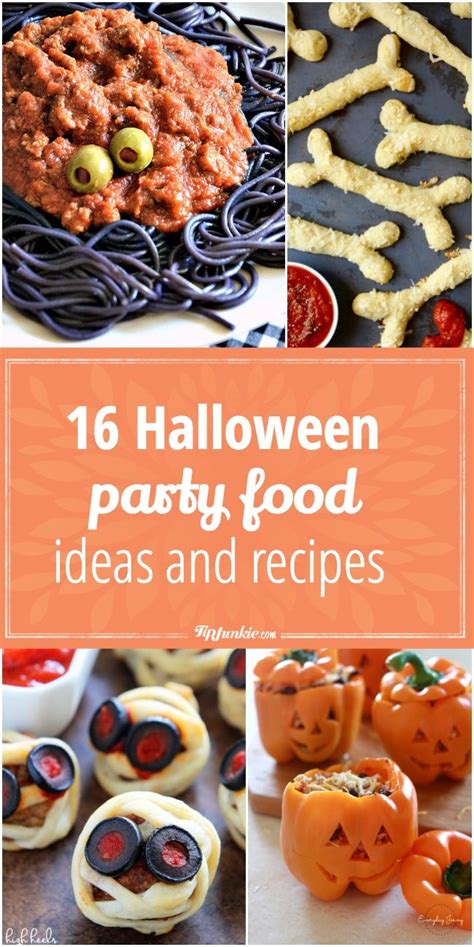 16 Halloween Party Food Ideas And Recipes Tip Junkie