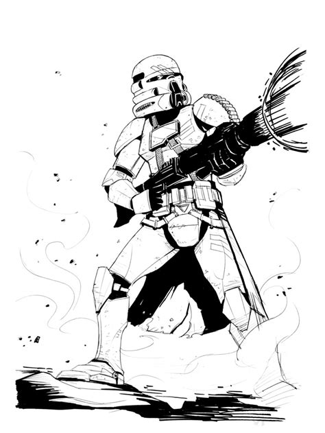 Clone Trooper Drawing At Getdrawings Free Download