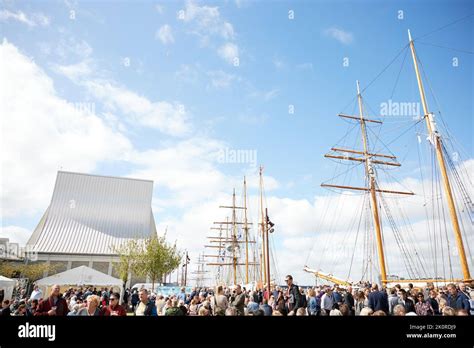 Amazing Tall Ships From Tall Ship Race 2022 Event In Aalborg 2022 Stock
