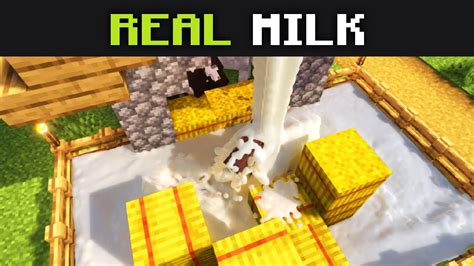 Realistic Milk In Minecraft YouTube