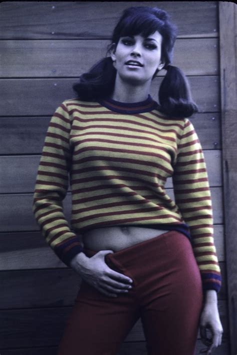 Raquel Welch In A Striped Sweater Photo Print 24 X 30