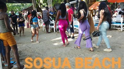4k Sosua Beach Party On Saturday Daytime Vibes Puerto Plata Dominican Republic Youtube