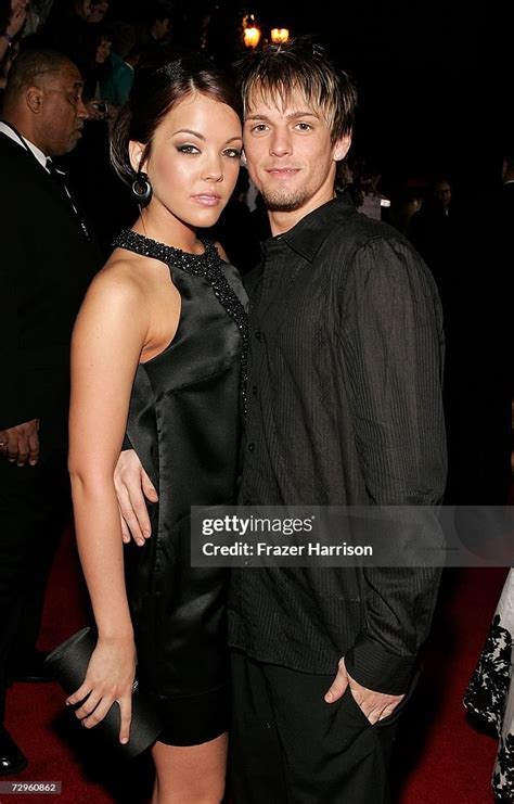 Singer Aaron Carter And Kaci Brown Arrives At The 33rd Annual Nachrichtenfoto Getty Images