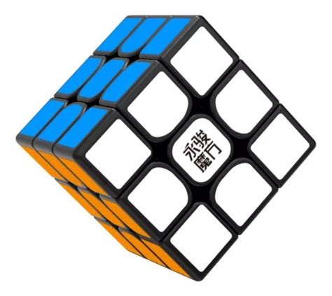 Yj Yulong 3x3 V2 Magnético Negro Cubo Magico De Rubik Cuotas Sin Interés