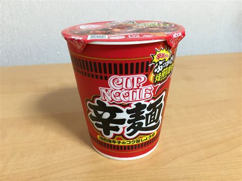 Nissin Cup Noodle Kara Men With Togarashi Kimchi Umami Recommendation Of Unique Japanese