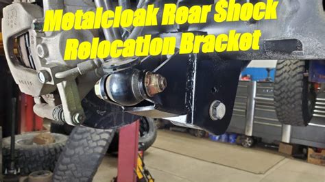 Metalcloak Rear Shock Relocation Brackets Youtube