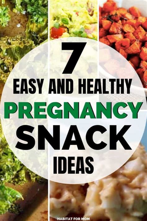 7 Easy And Healthy Pregnancy Snack Ideas Habitat For Mom