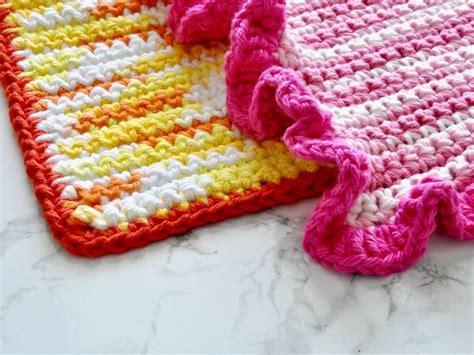Easy Crochet Dishcloth Washcloth 9 Steps With Pictures Crochet