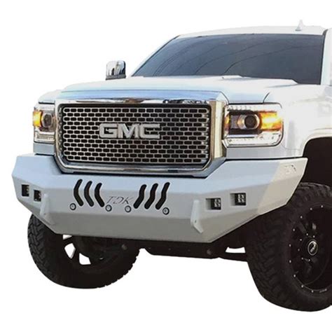 Throttle Down Kustoms® Gmc Sierra 1500 2014 Full Width Front Hd Bumper With Receiver Hitch