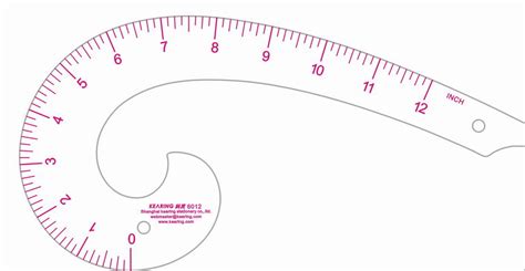 French Curve Printable Web Meet Just This Printable Ruler Youre